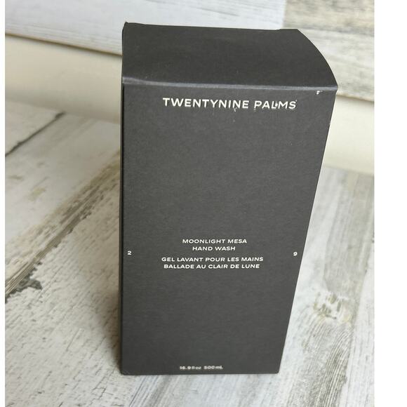 Twentynine Palms Moonlight Mesa Hand Wash new with box 16.9 oz Bergamot, Jojoba - Picture 2 of 5